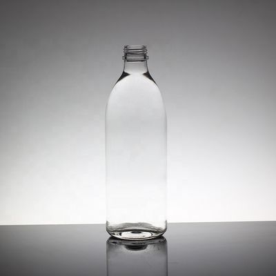 Custom Made Clear Glass Screw Cap Bottle for Juice or Soda Beverage 330ml 500ml 750ml