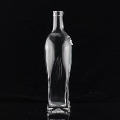 Special Design Screw Cap Glass Bottle for Fancy Tequila in Industrial