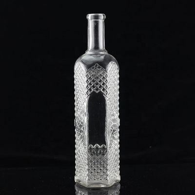 Special Design Screw Cap Glass Bottle for Fancy Tequila in Industrial