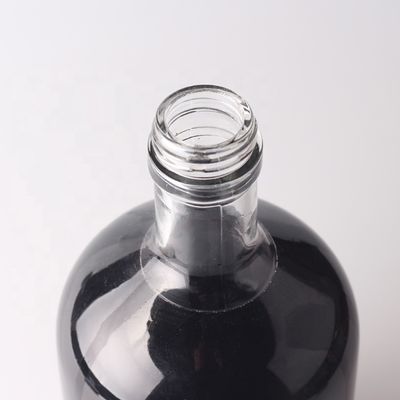 Customized Round Glass Bottle 500ml 750ml with Cork Cap and Customized Logo