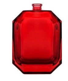 Flint Glass Unique Square Matte Spray Bottle 30ml 50ml Luxury Frosted Perfume Bottle
