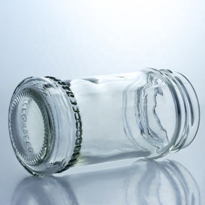 Unique Design 100ml 300ml 500ml Country Honey Glass Jar with Lid Clear Glass Products