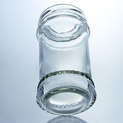 Unique Design 100ml 300ml 500ml Country Honey Glass Jar with Lid Clear Glass Products