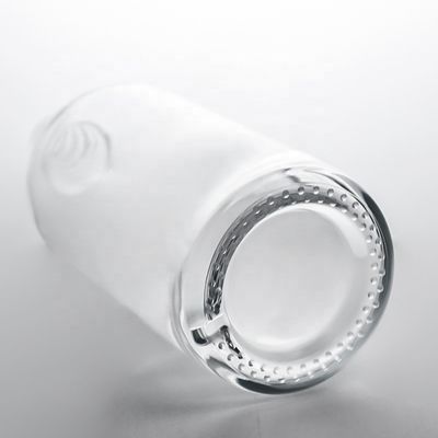 Round Empty Flint 375ml 500ml 750ml 1000ml Liquor Vodka Tequila Whiskey Bottle with Screw Cap