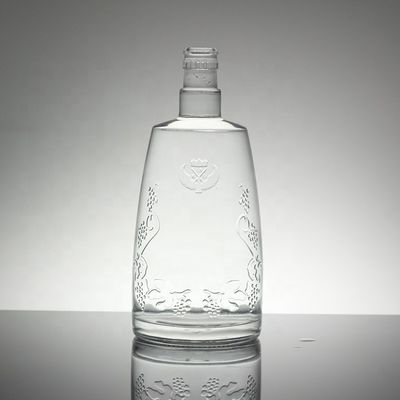 50cl Glass Bottle Hot Stamping Wine Ceramic Style Beverage Bottle for Beverages 700ML