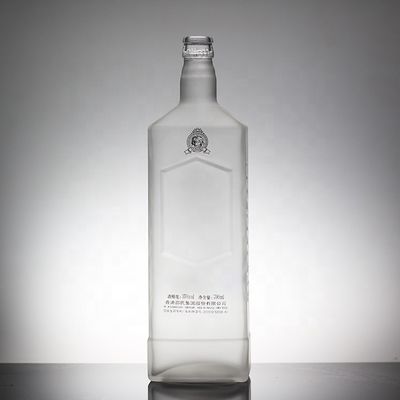 50cl Glass Bottle Hot Stamping Wine Ceramic Style Beverage Bottle for Beverages 700ML