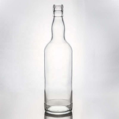 Hot Clear Crystal White Glass Bottle for Wine Gin Whiskey Tequila 500ml 700ml 750ml 1000ml