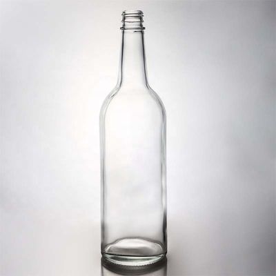 Hot Clear Crystal White Glass Bottle for Wine Gin Whiskey Tequila 500ml 700ml 750ml 1000ml