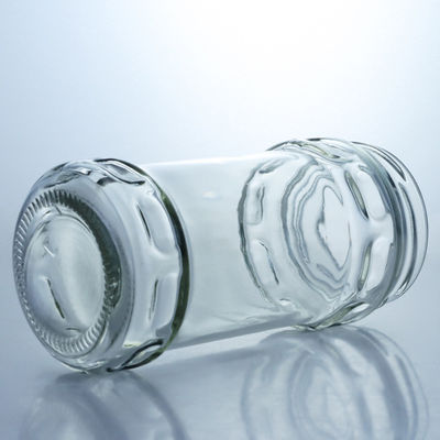 Produced Food Grade Clear Round Glass Honey Jar With Screw Top For Your Unique Needs