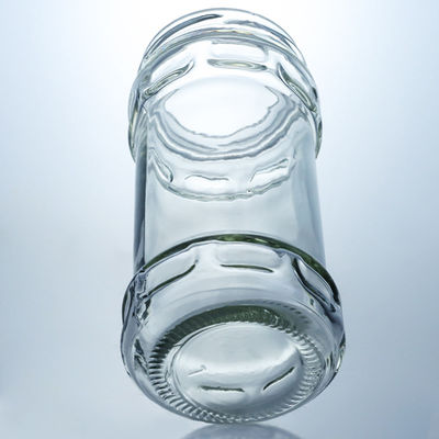 Produced Food Grade Clear Round Glass Honey Jar With Screw Top For Your Unique Needs