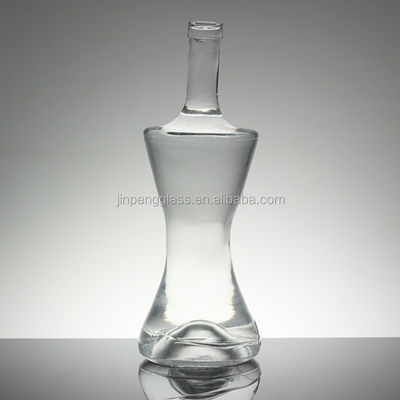 Custom Design Female Body Special Shape Liquor Bottle 1000ml 750ml with Decal Surface