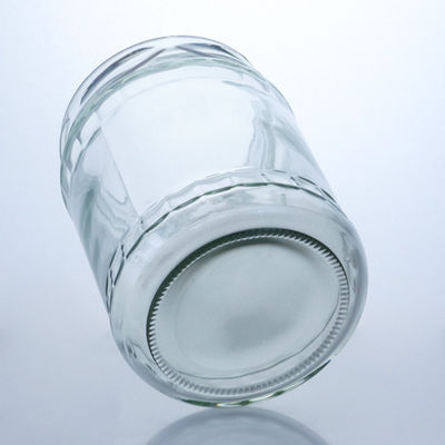 Clear Round Flint Glass Jar for Food Grade Production and Distribution