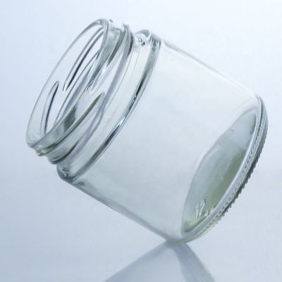 120ml Mini Transparent Liquor Glass Bottle for Vodka Whisky Rum Gin Brandy Honey Milk