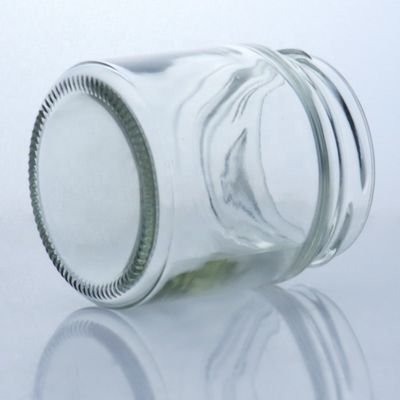 120ml Mini Transparent Liquor Glass Bottle for Vodka Whisky Rum Gin Brandy Honey Milk