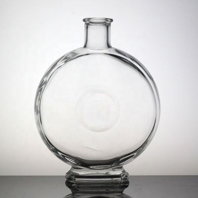 Customized Surface Handing Football Shaped Glass Bottle for Unique Alcohol Beverage