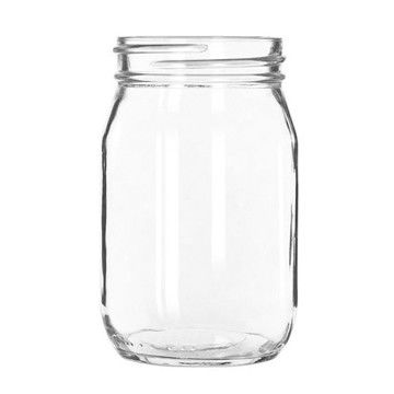 Collar Material Glass 100ml 240ml 300ml 500ml Fruit Jam Jars with Metal Lids