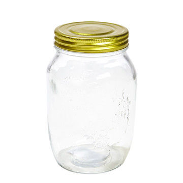 Food Grade Glass Jars in with Glass Collar Performance and Efficiency