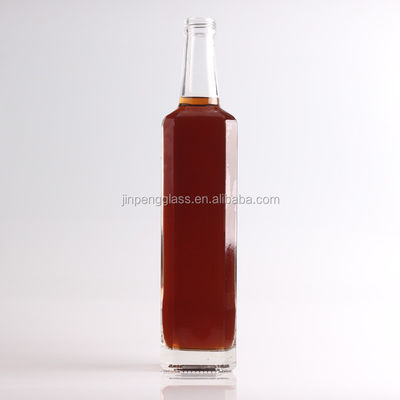 Glass Body Material Wine Glass Bottle for Customized Unique Liquor Packaging Design