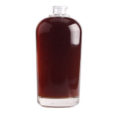 Glass Body Material Wine Glass Bottle for Customized Unique Liquor Packaging Design