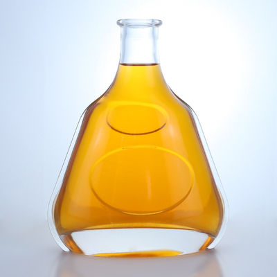 Clear or Customized 700ml Glass Bottle for Gin Rum Champagne Brandy Whisky Liquor