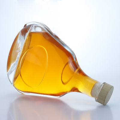 Clear or Customized 700ml Glass Bottle for Gin Rum Champagne Brandy Whisky Liquor
