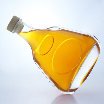 Clear or Customized 700ml Glass Bottle for Gin Rum Champagne Brandy Whisky Liquor