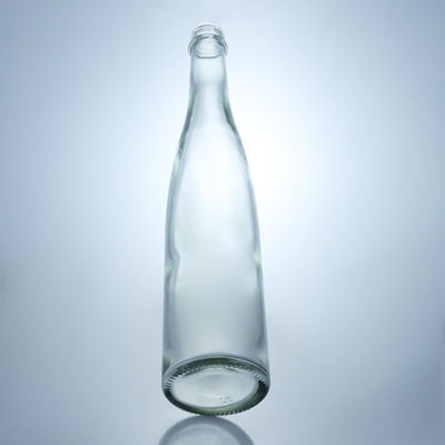 Beverage Container Tall and Thin Super Flint Glass Bottle with Screw Top
