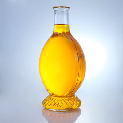 Cap Type Cork Super Flint Glass Bottle for Customizable Rum Vodka Whisky Tequila and Gin