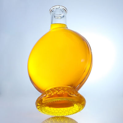 Cap Type Cork Super Flint Glass Bottle for Customizable Rum Vodka Whisky Tequila and Gin