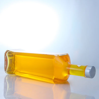 Made Clear or Customized Collar Material Glass Bottle for Rum Vodka Whisky Tequila Gin