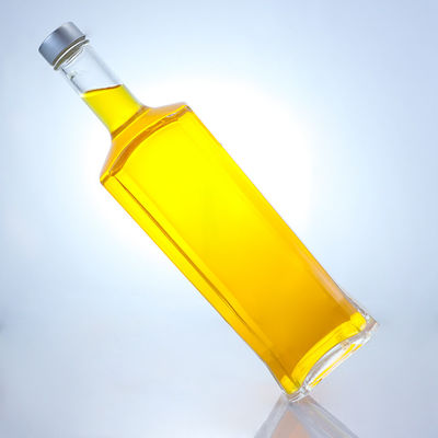 Made Clear or Customized Collar Material Glass Bottle for Rum Vodka Whisky Tequila Gin