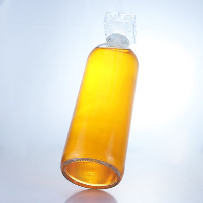 Cork Cap Type Round Shape Glass Bottle for Rum Vodka Whisky Tequila Gin Made