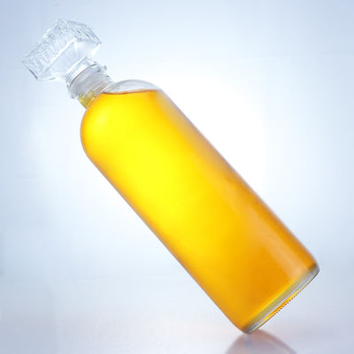 Cork Cap Type Round Shape Glass Bottle for Rum Vodka Whisky Tequila Gin Made