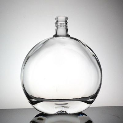 Clear Cork Sealing 700Ml Glass Bottles for Liquor Spirits and Vodka Whiskey Tequila