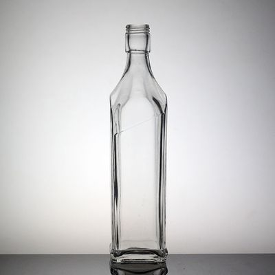 Clear Cork Sealing 700Ml Glass Bottles for Liquor Spirits and Vodka Whiskey Tequila