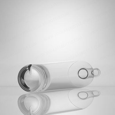 Customized Logo Glass Bottle for Rum Vodka Whisky Tequila Gin 750ml Super Flint Glass