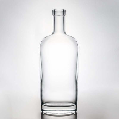 Clear or Customized 700ml Glass Bottle for Liquor Rum Vodka Whisky Tequila and Gin