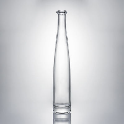 Glass Liquor Bottle with Cork Stopper Body Material Glass Customized Round Shape