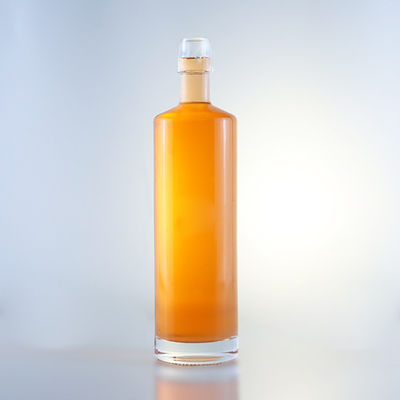 Super Flint Glass Personalized Design Rum Vodka Whisky Tequila Gin Bottle with Lid