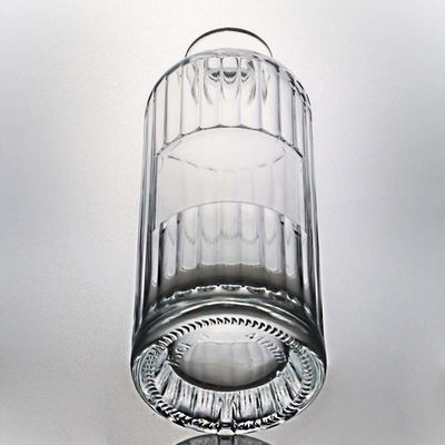 Decal Surface Custom Round and Curve Shape Glass Liquor Bottle for Vodka Whisky Spirit