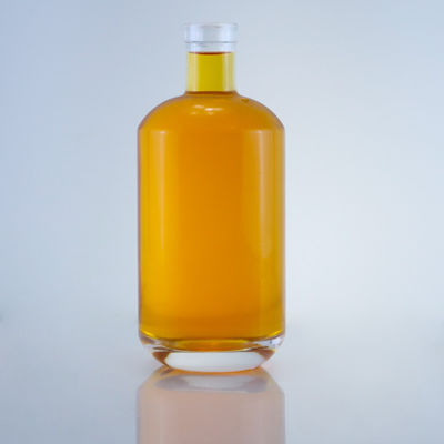 500ml 700ml 1000ml Glass Liquor Bottles with Cork Top or Screw Top Clear or Customized