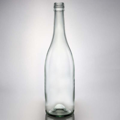 Customizable Capacity and Shape Screw Cap Glass Bottle for Rum Vodka Whisky Tequila Gin