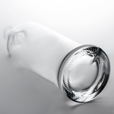 Unique Sealing Type Cork 750ml High Flint Glass Bottle for Gin Rum Champagne Brandy Whisky