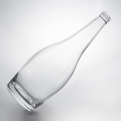 Glass Beverage Bottle for Champagne Brandy and Whisky 750ml Super Flint Material