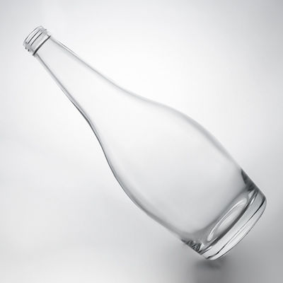 Glass Beverage Bottle for Champagne Brandy and Whisky 750ml Super Flint Material