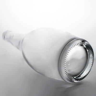 Glass Beverage Bottle for Champagne Brandy and Whisky 750ml Super Flint Material