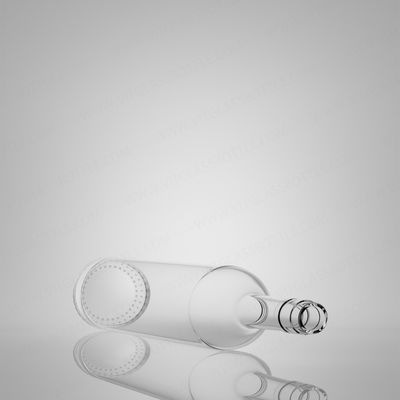 Super Flint Rum Vodka Whisky Tequila Gin Glass Bottle with Ropp Cap 750ml 620g Industrial Liquor