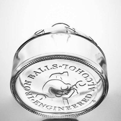 Customized 700ml Glass Liquor Bottle for Whisky Gin Rum Hemispheres and Cylindrical