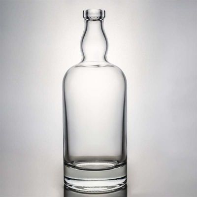 Glass Bottle with Lid Adaptable to Different Scenarios of Rum Vodka Whisky Tequila Gin