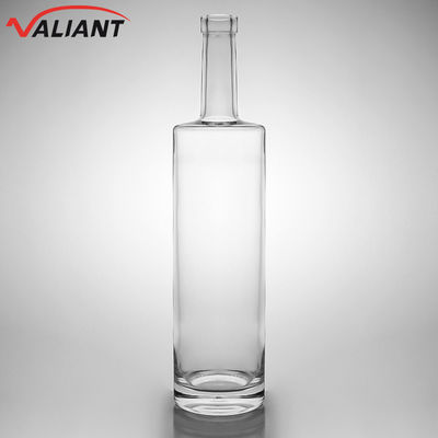 Industrial Beverage Glass Bottle for Gin Rum Brandy Whisky 750ml Straight Shoulder